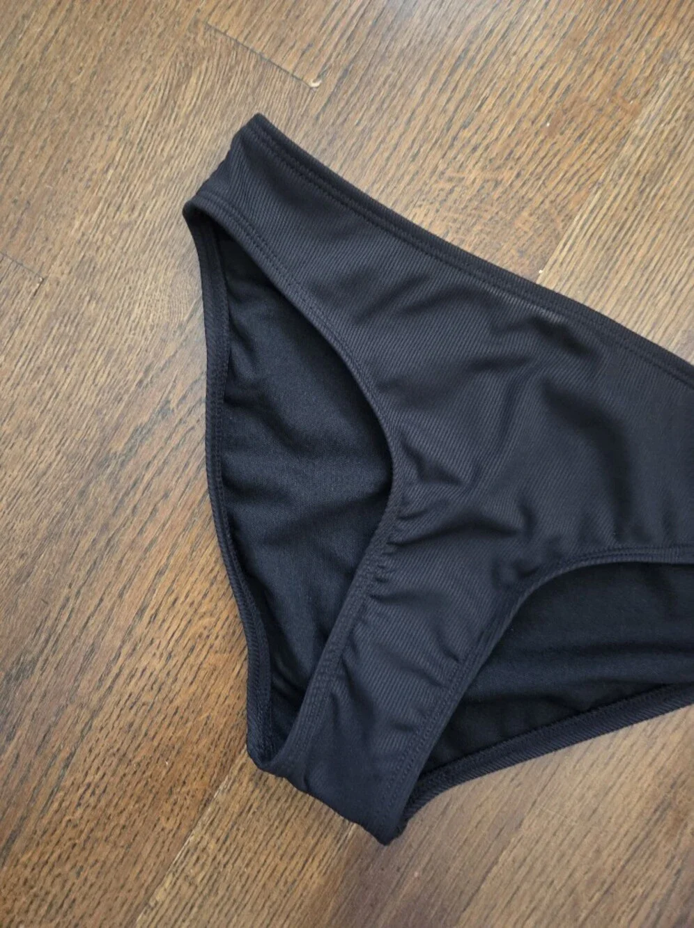 New Shade & Shore Womens XS 0-2 Black Bikini Swim Bottoms